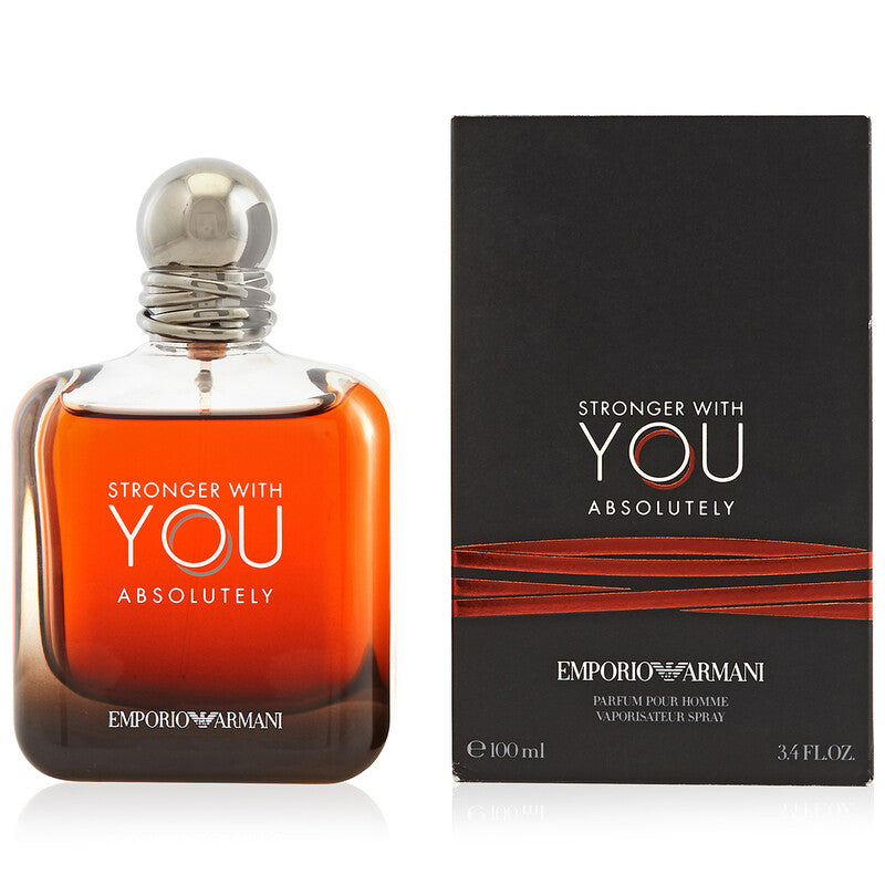 GIORGIO ARMANI STRONGER WITH YOU ABSOLUTELY EDP / H 3.4 OZ