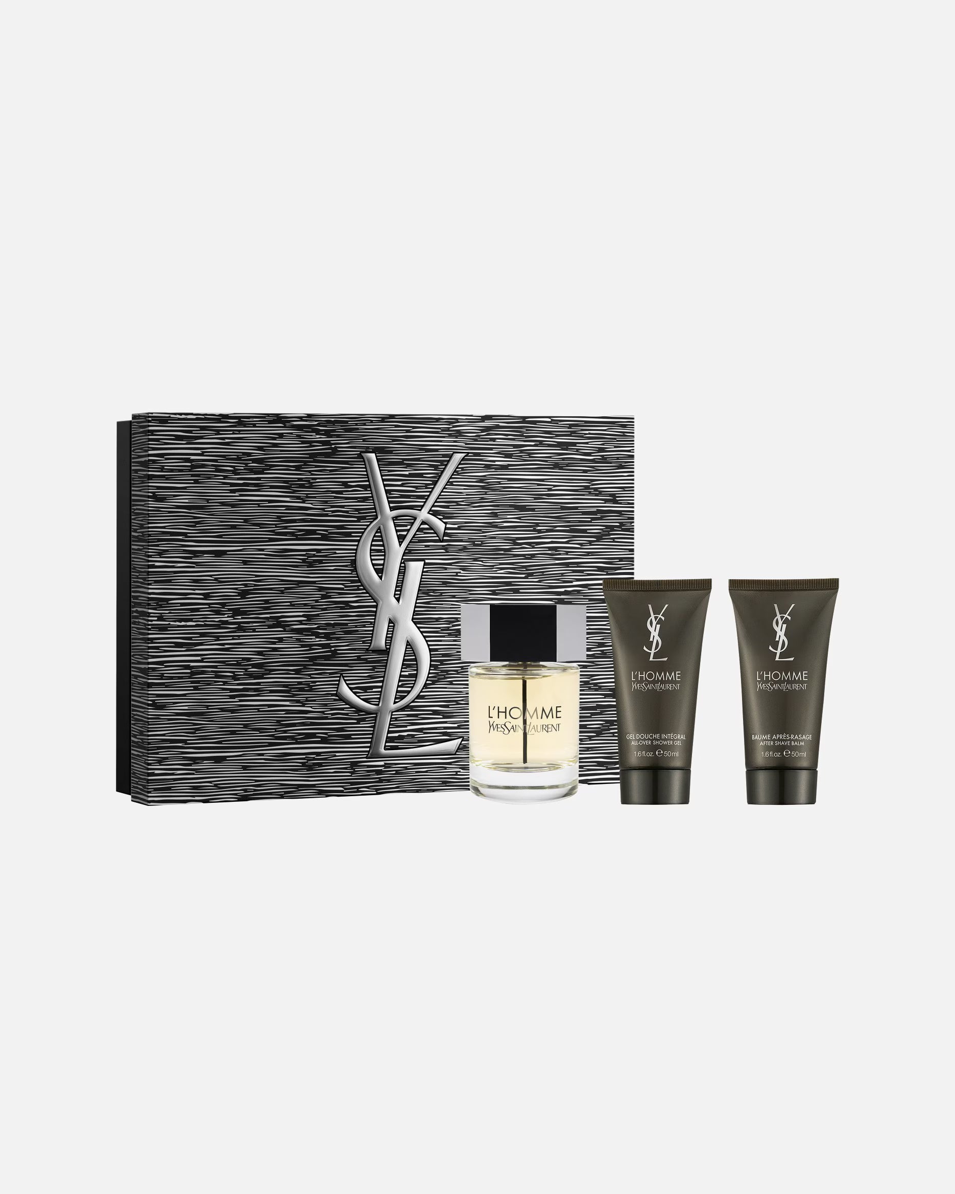 Estuche Yves Saint Laurent L'Homme EDT para Hombre (3 piezas)