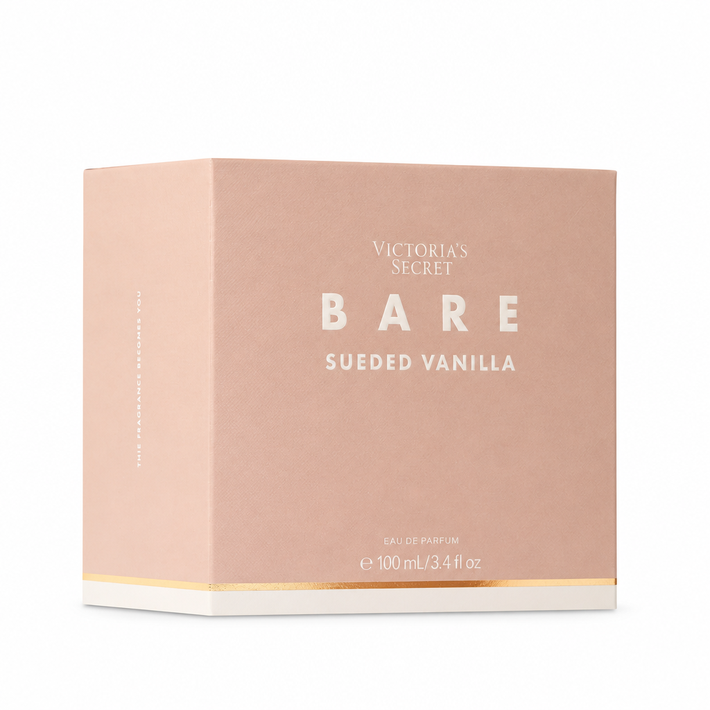 Caja de Bare Sueded Vanilla 100 ml con zona oculta reconstruida