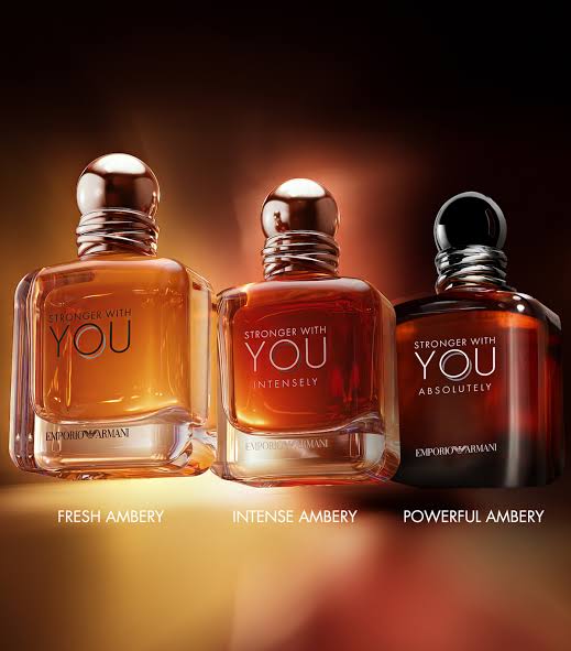 GIORGIO ARMANI STRONGER WITH YOU ABSOLUTELY EDP / H 3.4 OZ