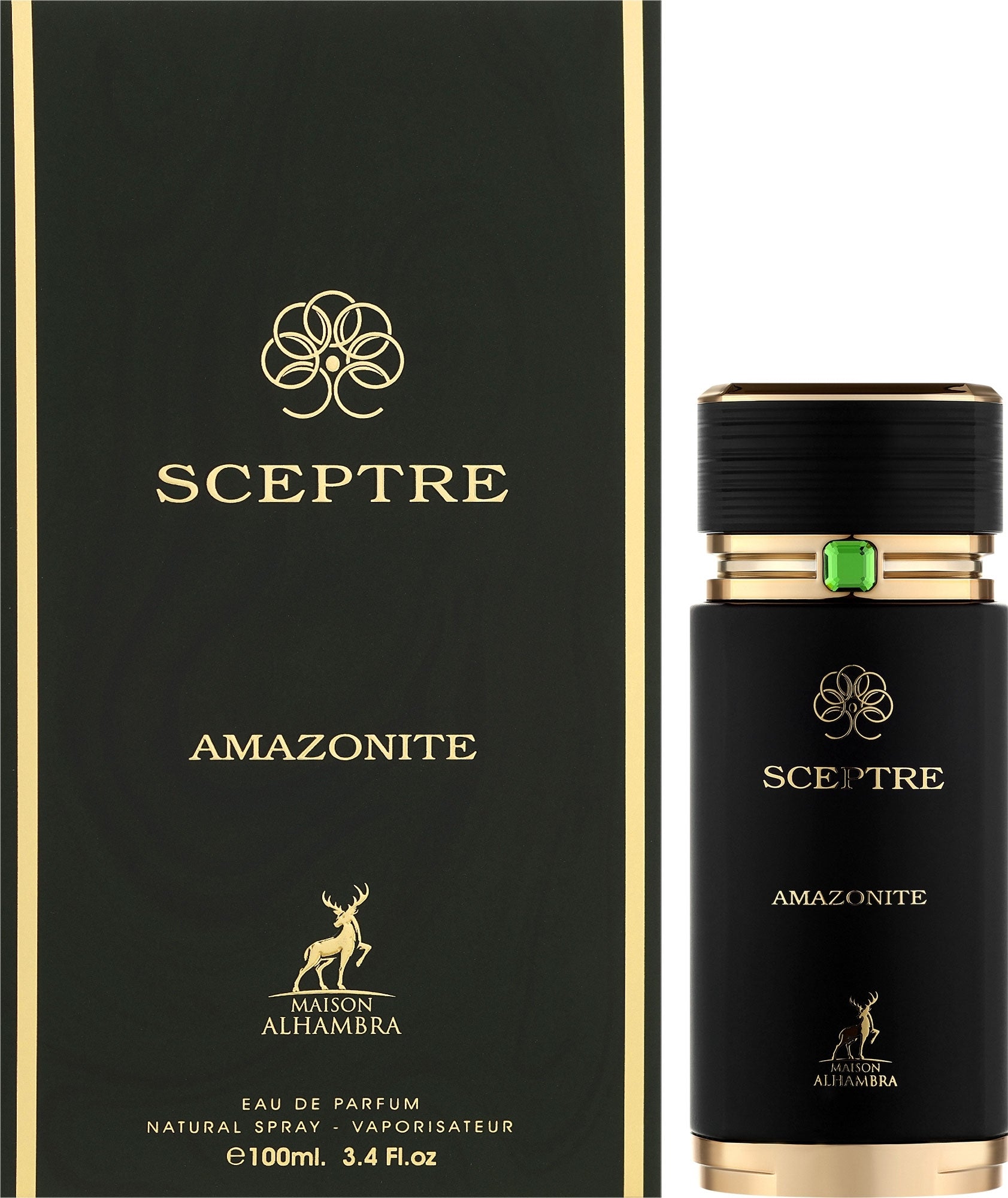LATTAFA MAISON ALHAMBRA SCEPTRE AMAZONITE EDP / UNI 3.4 OZ