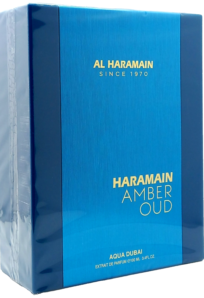 AL HARAMAIN AMBER OUD AQUA DUBAI EXTRAIT 2.5 OZ