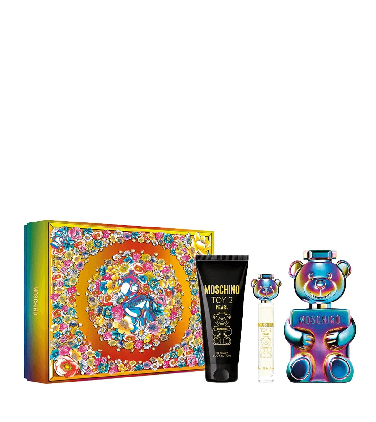 Estuche Moschino Toy 2 Pearl EDP 100 ml Unisex (3 piezas)
