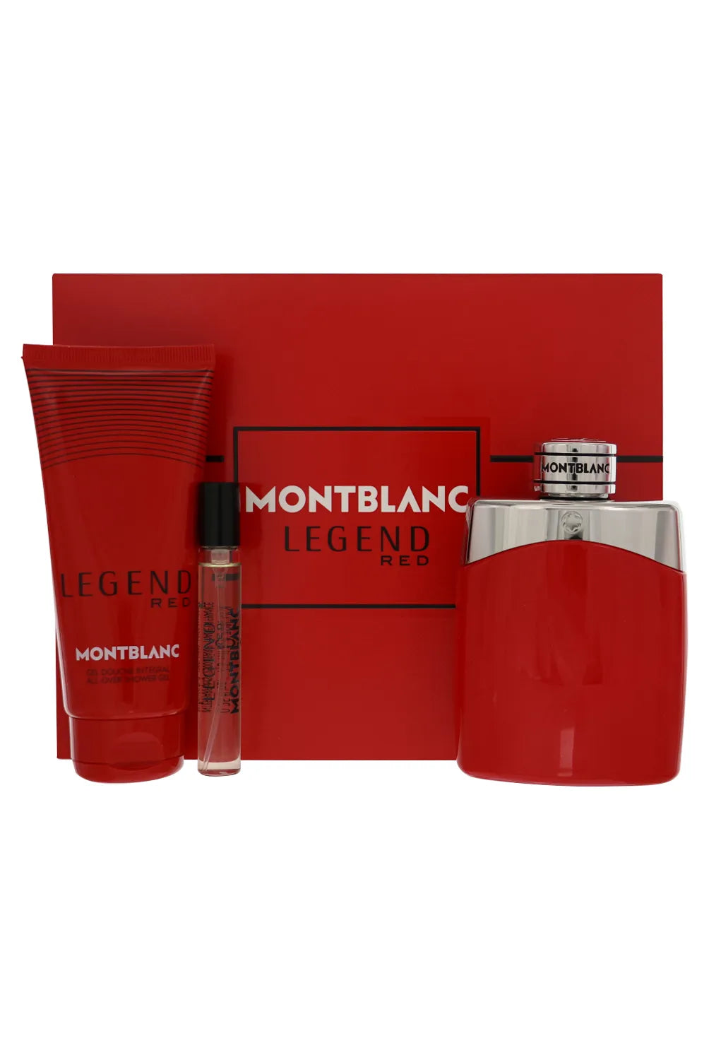 Estuche Montblanc Legend Red EDP 100 ml para Hombre (3 piezas)